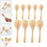 Crofta Wooden Maracas DIY Hand Painted Maracas for Holiday Baby Shower Party Favors 9Pcs