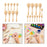 Crofta Wooden Maracas DIY Hand Painted Maracas for Holiday Baby Shower Party Favors 9Pcs