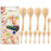 Crofta Wooden Maracas DIY Hand Painted Maracas for Holiday Baby Shower Party Favors 12Pcs