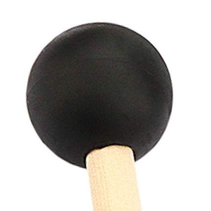 Crofta 2 Pieces Percussion Drumsticks Steel Drum Mallets for Performance Meditation round head