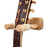 Crofta Wooden Guitar Hanger Vertical Wall Hanger for Ukulele Studio Acoustic Guitar