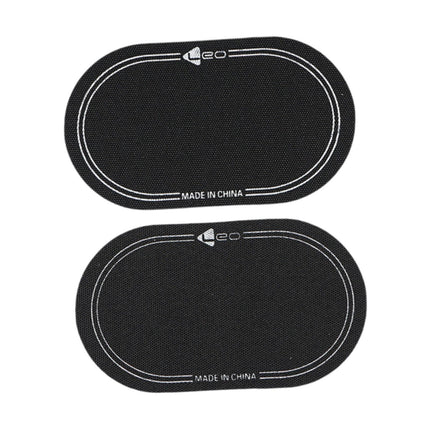 Crofta 2 Pieces Drumhead Patches Practical Drum Parts Accessories Drum Head Patches Double Pedal