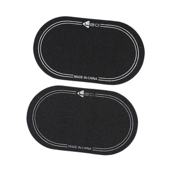 Crofta 2 Pieces Drumhead Patches Practical Drum Parts Accessories Drum Head Patches Double Pedal