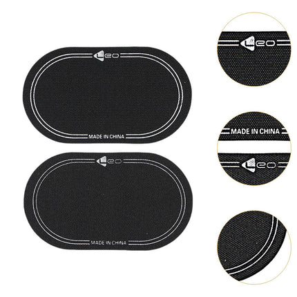 Crofta 2 Pieces Drumhead Patches Practical Drum Parts Accessories Drum Head Patches Double Pedal