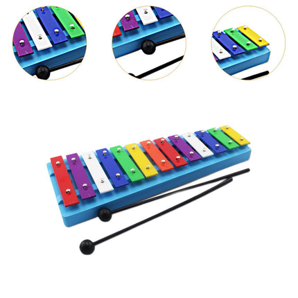 Crofta 13 Note Glockenspiel Xylophone Xylophone for Kids for Children Beginner