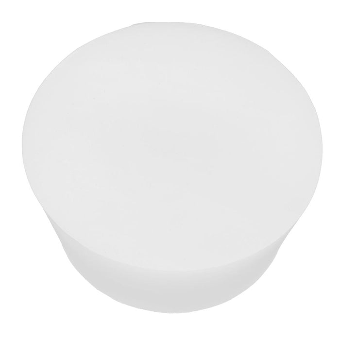 Crofta 1x White Solid Silicone Bung Waterproof Rubber Stopper 100mm-81mm-48mm