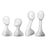 Crofta 1pc Professional Mannequin Head Hats Headphone Display Rack Shop Accessories style 1