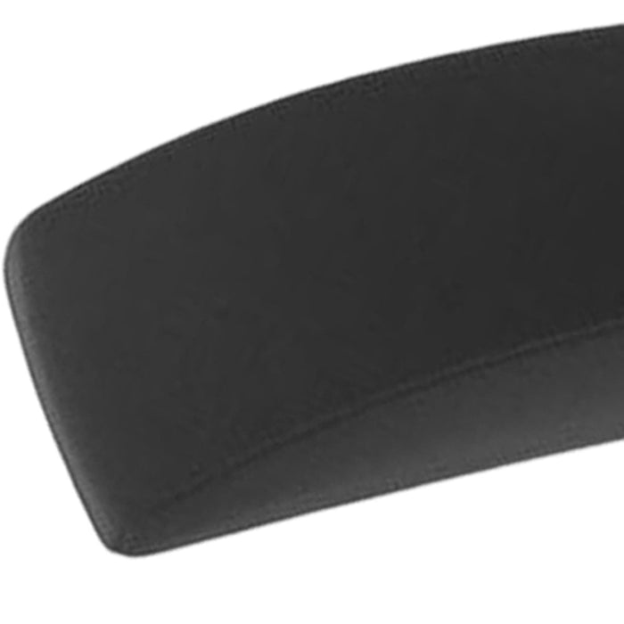 Crofta 2 Pieces Armrest Pad Portable Comfortable Support for Office Chair Black