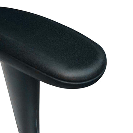 Crofta 2 Pieces Chair Armrest Pair Replacement Armrest Replaces for Office Chair Black Smooth