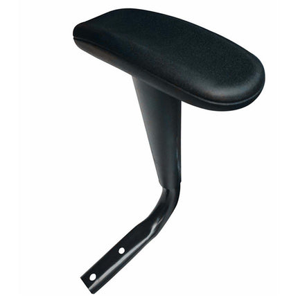 Crofta 2 Pieces Chair Armrest Pair Replacement Armrest Replaces for Office Chair Black Smooth