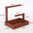 Crofta Jewelry Display Stand with 2 Stand Shops Bracelet Ring Bracelet Jewelry Rack brown