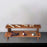 Crofta Jewelry Rack Wood 2 Tier Riser Display Shelf for Bracelet Necklaces Business medium