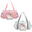 Crofta Duffle Bag Portable Personal Item Women Dance Bag for Dance Overnight Pink