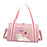 Crofta Duffle Bag Portable Personal Item Women Dance Bag for Dance Overnight Pink