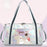 Crofta Duffle Bag Portable Personal Item Women Dance Bag for Dance Overnight Silver