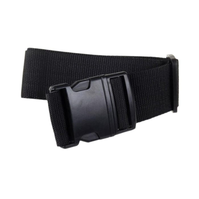 Crofta 2 Meters Suitcase Belt Travel Packing Strap Sturdy with Quick Release Buckle Black