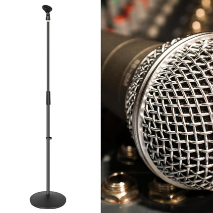 Crofta Vertical Mic Stand Parts Convenient Professional for Studio Singing Speeches