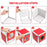 Crofta Ballot Box Suggestion Comment Tip Jar Multifunctional Lottery Lucky Box 20 cm