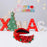 Crofta Xmas Hair Band Favors Photo Christmas Headband for Women Ladies Girls red