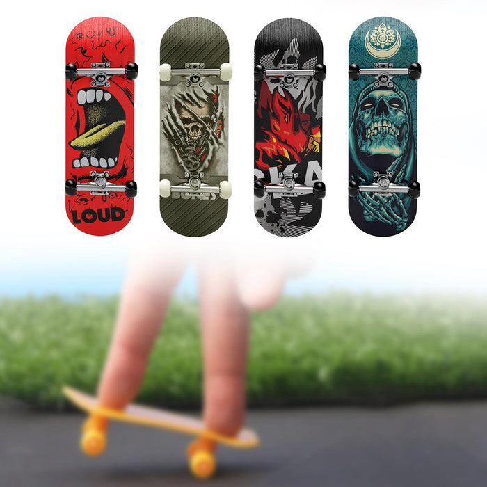 Crofta Fingerboard Creative Collectible Fingertips Movement for Teens Kids Children Red