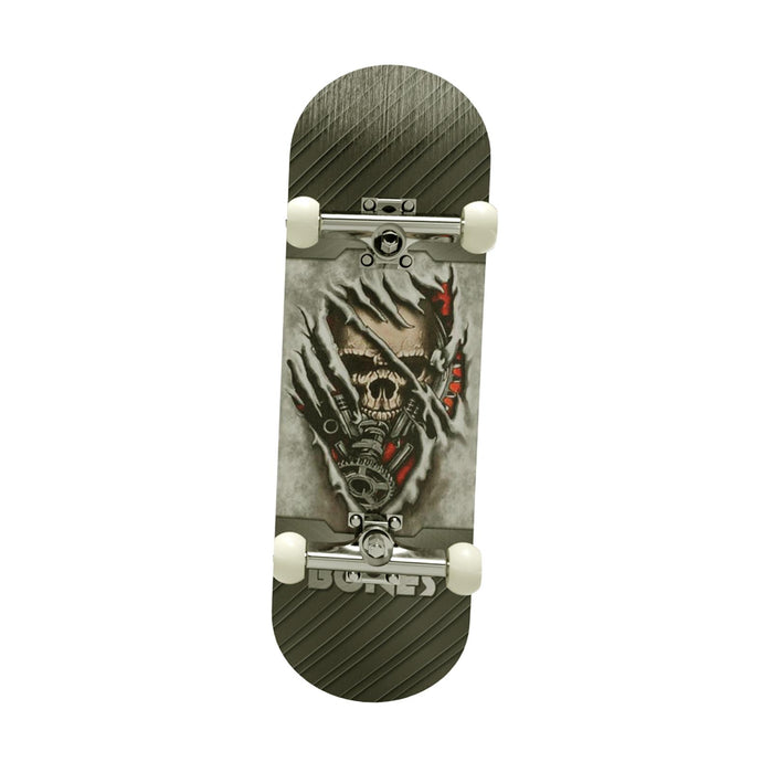 Crofta Fingerboard Creative Collectible Fingertips Movement for Teens Kids Children Black Skull