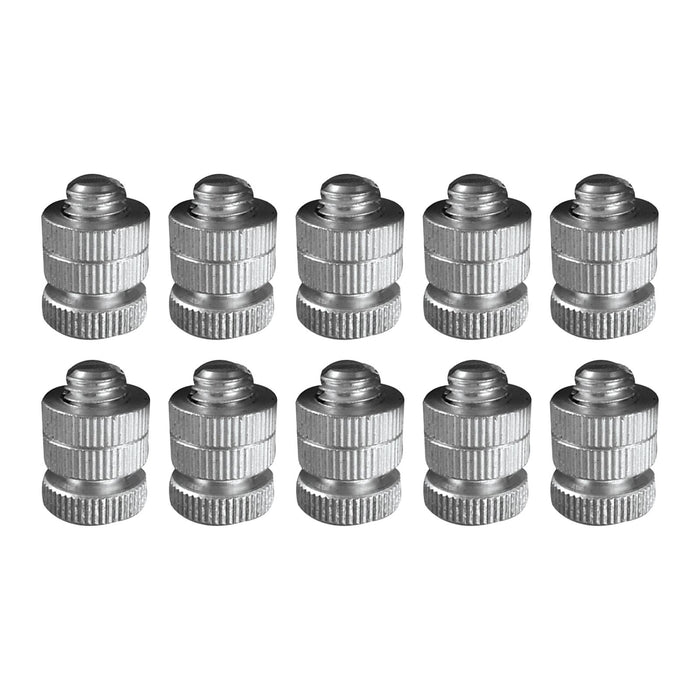 Crofta 10Pcs Metal Connectors Firm Electric Fence Perimeter Alarm System Connectors