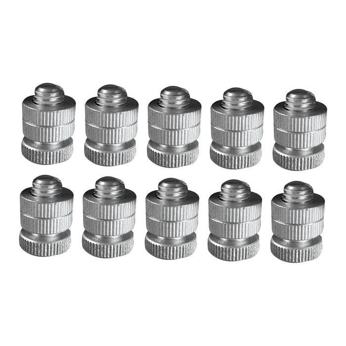 Crofta 10Pcs Metal Connectors Firm Electric Fence Perimeter Alarm System Connectors