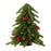 Crofta 15.7inch Small Artificial Christmas Tree for Restaurants Versatile Realistic Style C