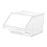 Crofta Acrylic Storage Bin Open Front for Bakeries Retail Stores Kitchen Countertop 20cmx31cmx17cm