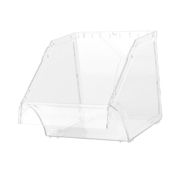 Crofta Acrylic Storage Bin Food Storage Container for Commercial Kitchen Countertop