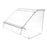 Crofta Acrylic Storage Bin Open Front for Bakeries Retail Stores Kitchen Countertop 24cmx20cmx24cm