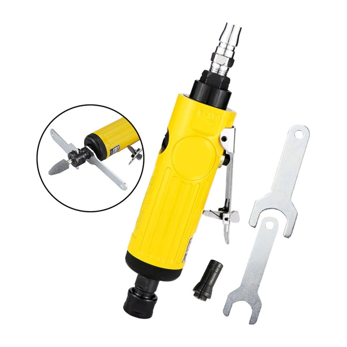 Crofta 1/4â€ Pneumatic Die Grinder Easy to Use Polishing Machine for Pneumatic Tools 197mmx39mm Grinder