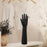 Crofta Black Female Mannequin Hand Commercial Use DIY Projects Gloves Display Stand Left Hand