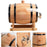 Crofta Wooden Aging Barrel with Stand Wine Brandy Maker Party Table Pub Wine Barrel 1L 18x12.7x15cm