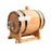 Crofta Wooden Aging Barrel with Stand Wine Brandy Maker Party Table Pub Wine Barrel 1L 18x12.7x15cm