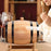 Crofta Wooden Aging Barrel with Stand Wine Brandy Maker Party Table Pub Wine Barrel 1L 18x12.7x15cm