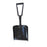 Crofta Folding Snow Shovel Removal Tool Walkway Winter Survival Garden Snow Scraper Black