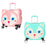 Crofta Children's Luggage with 4 Wheels Kids Luggage Case for Boys and Girls Travel Pink