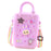 Crofta DIY Beach Hole Bag Tote Bag Trendy Handbag for Women for Party Street Travel purple