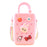 Crofta DIY Beach Hole Bag Tote Bag Trendy Handbag for Women for Party Street Travel pink