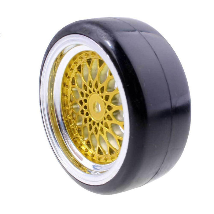 1/10 Drifting Wheels Tires Set Parts RC Car Accessories for Repair Flat Running