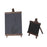 2 Pieces Tabletop Chalkboard Sign Memo Board for Business Countertop Kitchen