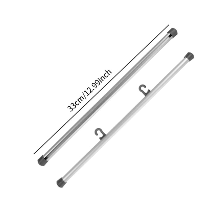 1 Pair Poster Hanger Frame Sturdy Simple Assembly for Offices Picture Hanger Length 33cm