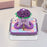 2025 3D Memo Pad Calendar Creative 3D Desk Calendar for Office Home Birthday Purple