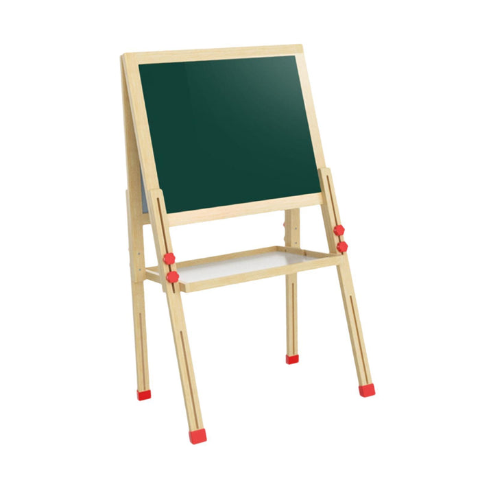 Crofta Wooden Art Easel Painting Art Supplies Learning Chalk Board Kids Easel Stand