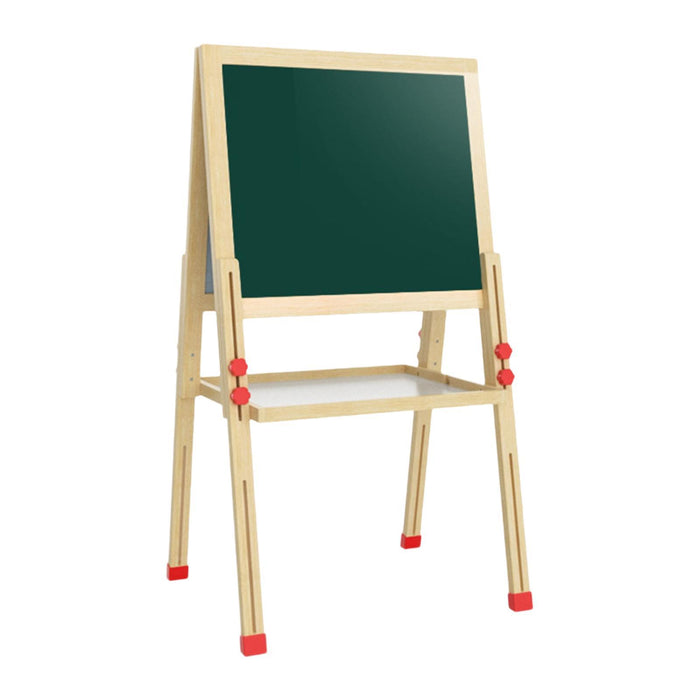 Crofta Wooden Art Easel Painting Art Supplies Learning Chalk Board Kids Easel Stand