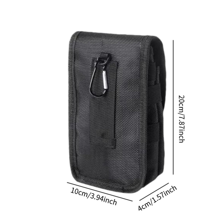 Cell Phone Purse Outdoor Travel for Men Waist Hanging Oxford Cloth Phone Bag