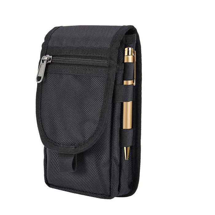 Cell Phone Purse Outdoor Travel for Men Waist Hanging Oxford Cloth Phone Bag