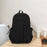 Backpack Stylish Multipurpose Portable Storage Bag for Hiking Work Women Men Black