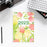 2025 Planner Notebook Gift Year Monthly Daily Planner for School Office Home Tulip